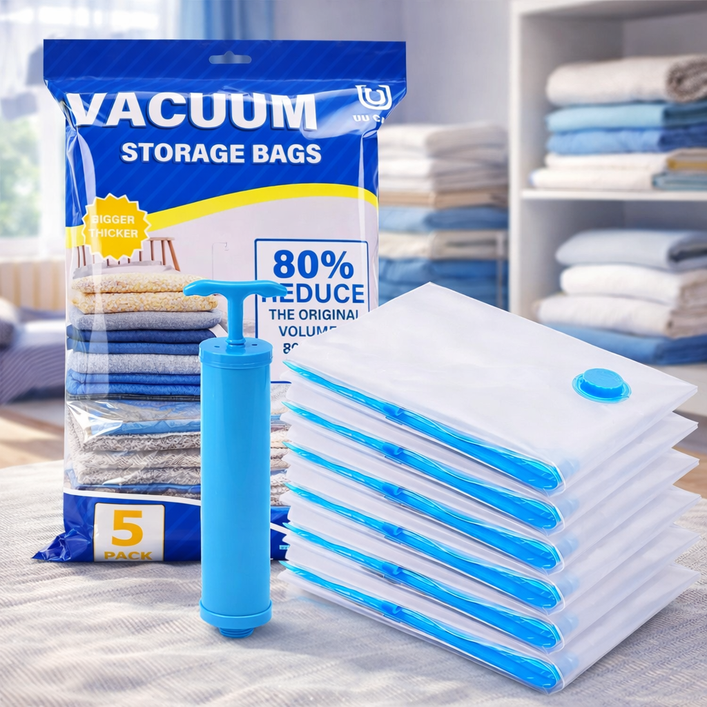 Bolsas De Empaque Al Vacio x5 con bomba